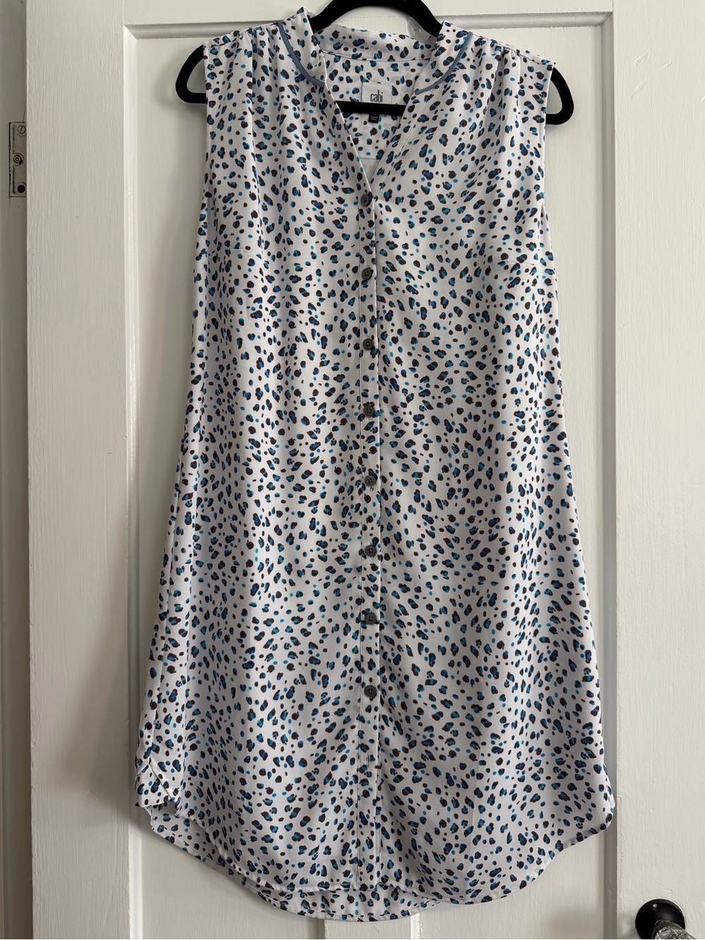 CAbi Camilla Shirt Dress Size Medium - Picture 3 of 12